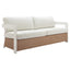 ZUO Gelo Sofa White & Brown
