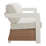 ZUO Gelo Sofa White & Brown