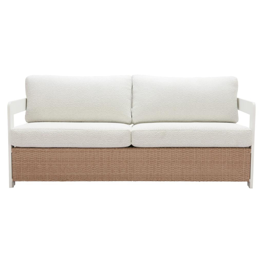 ZUO Gelo Sofa White & Brown