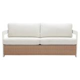 ZUO Gelo Sofa White & Brown