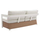 ZUO Gelo Sofa White & Brown