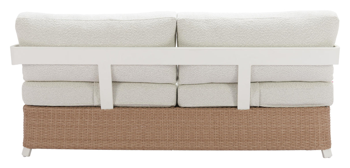 ZUO Gelo Sofa White & Brown