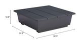 ZUO Tien Side Table Black