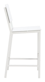 ZUO Kayu Barstool White