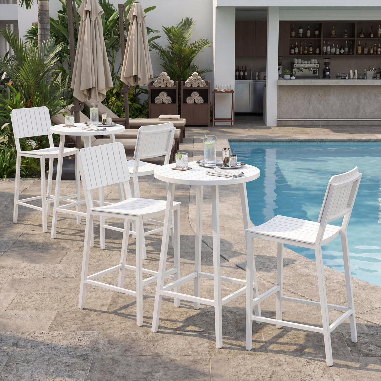 ZUO Ren Bar Table White