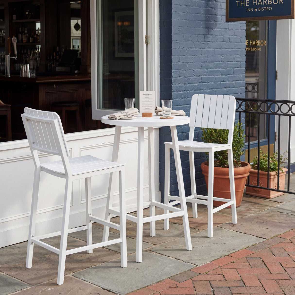 ZUO Ren Bar Table White