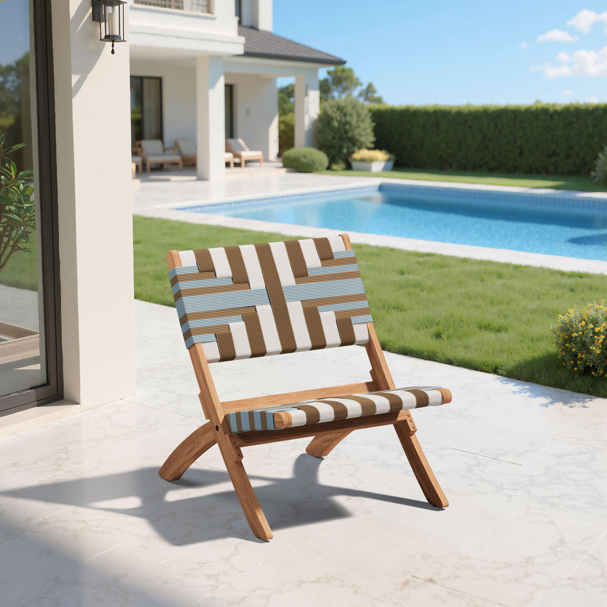 ZUO Sunshine Lounge Chair Multicolor