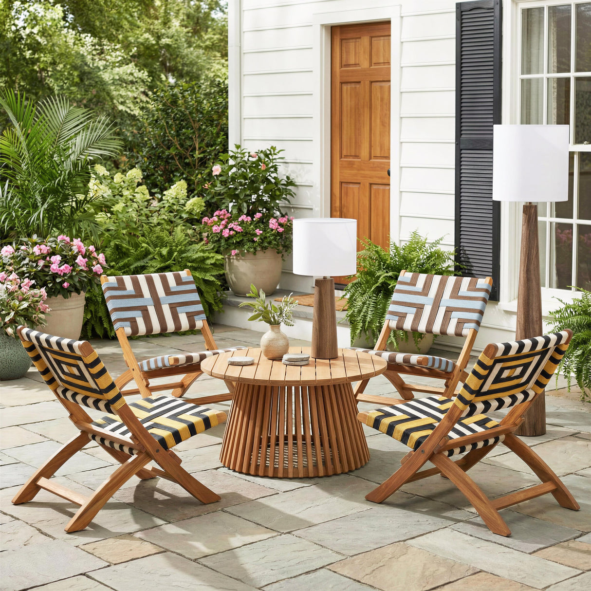 ZUO Sunshine Lounge Chair Multicolor