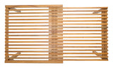 ZUO Riviera Extendable Dining Table Natural