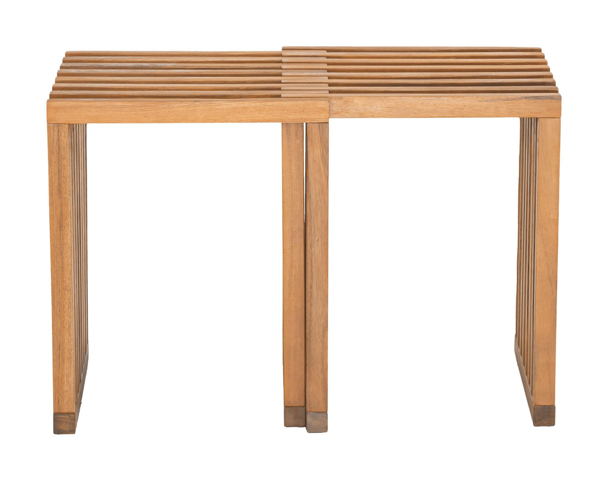 ZUO Riviera Extendable Stool (Set of 2) Natural