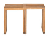 ZUO Riviera Extendable Stool (Set of 2) Natural
