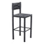 ZUO Iska Barstool (Set of 2) Black