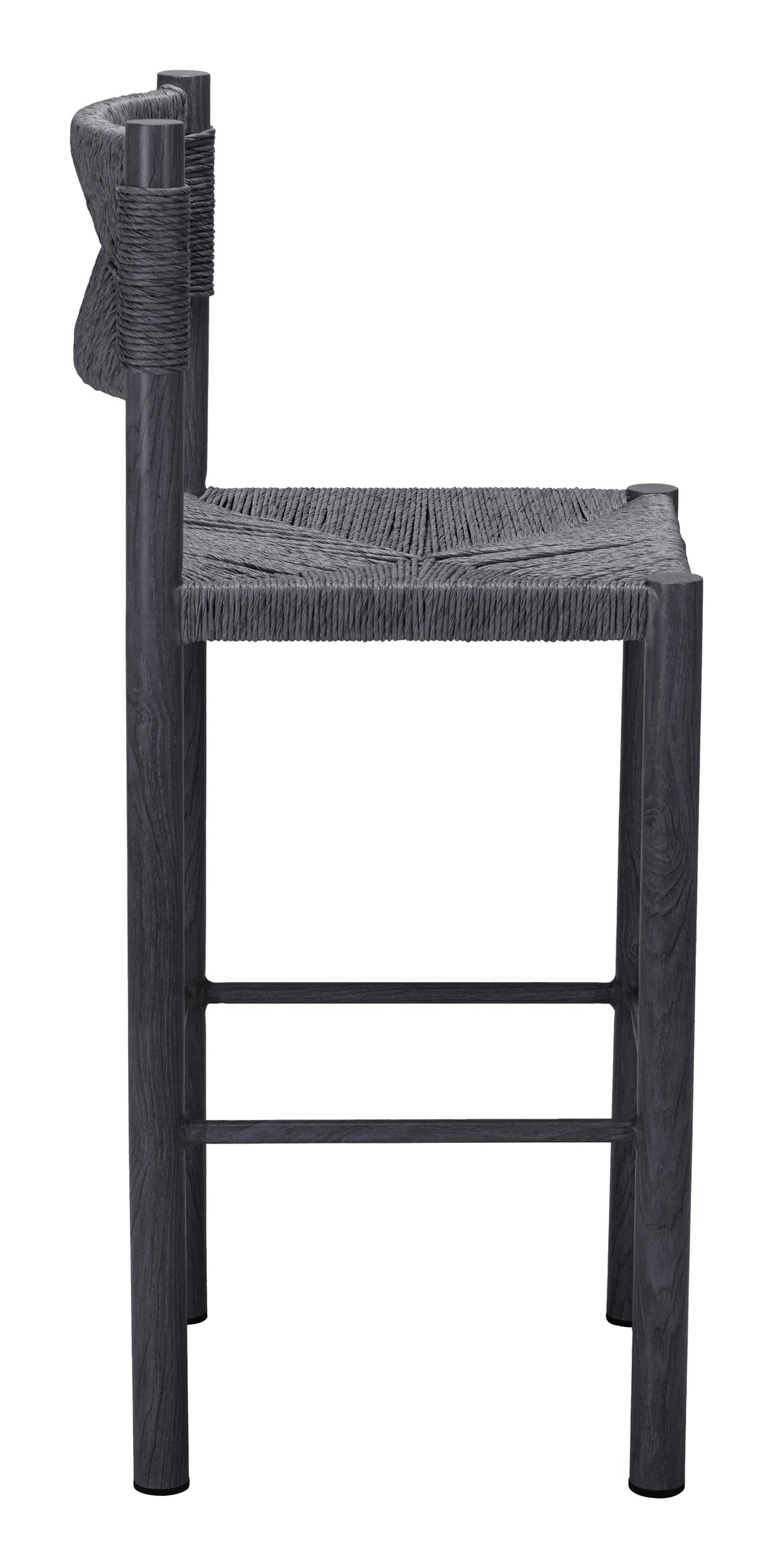 ZUO Iska Barstool (Set of 2) Black