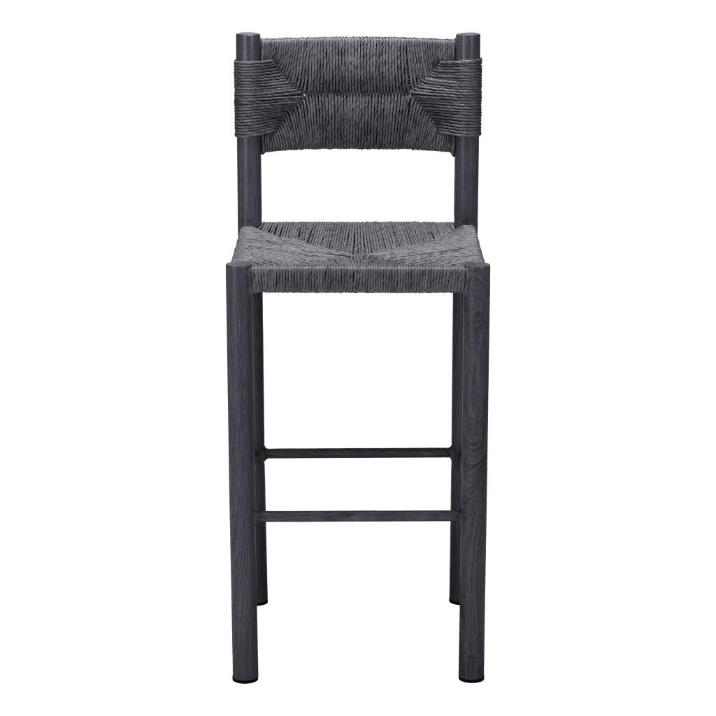 ZUO Iska Barstool (Set of 2) Black