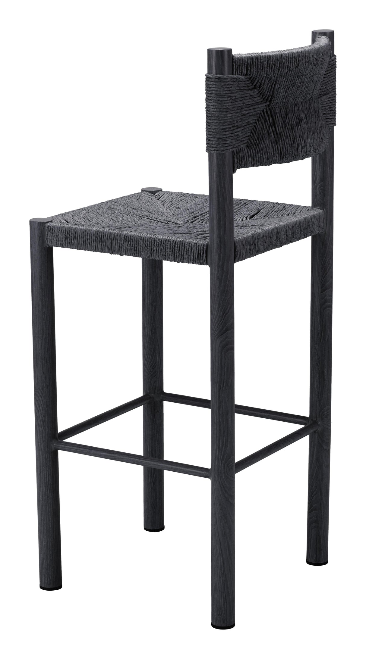ZUO Iska Barstool (Set of 2) Black