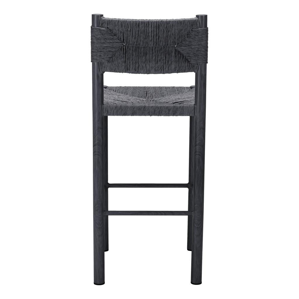 ZUO Iska Barstool (Set of 2) Black