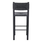 ZUO Iska Barstool (Set of 2) Black