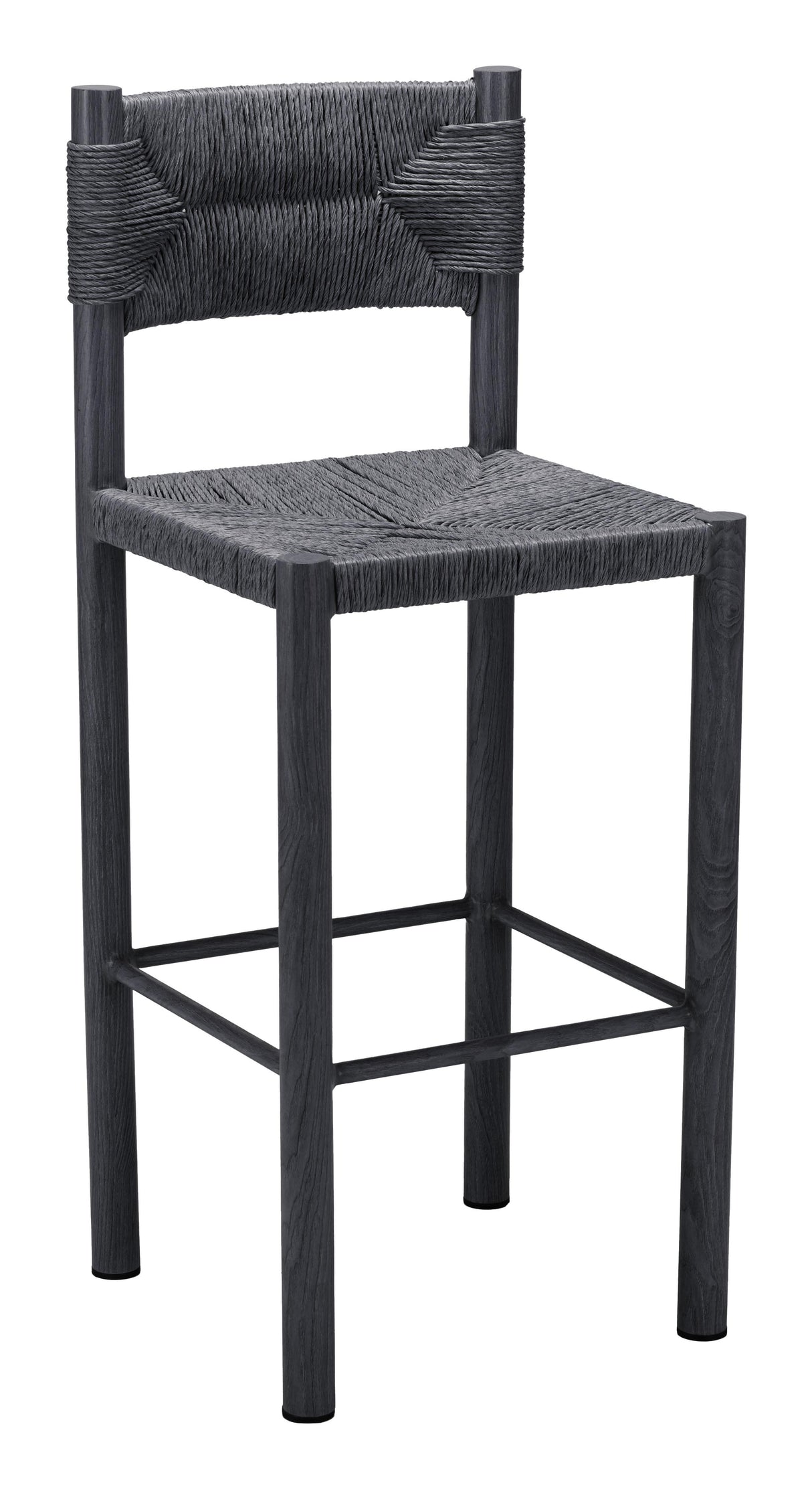 ZUO Iska Barstool (Set of 2) Black