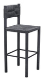 ZUO Iska Barstool (Set of 2) Black