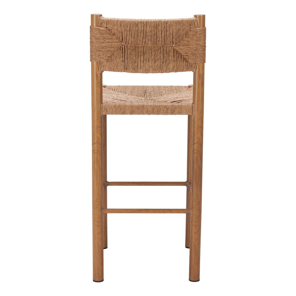 ZUO Iska Barstool (Set of 2) Natural