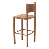 ZUO Iska Barstool (Set of 2) Natural
