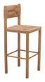 ZUO Iska Barstool (Set of 2) Natural