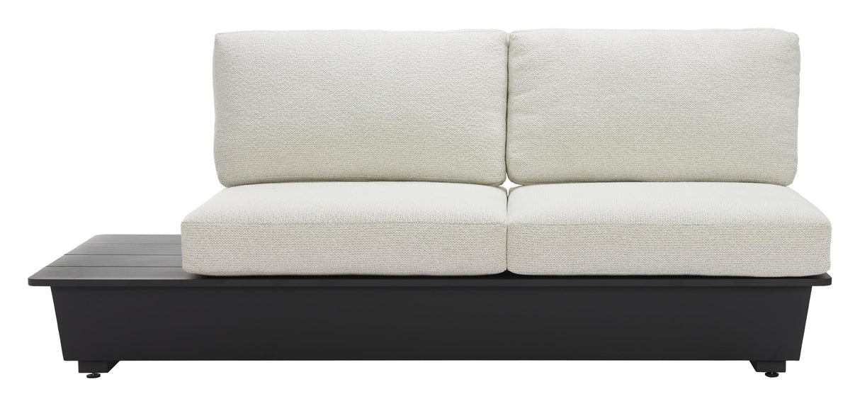 ZUO Tien LHF Loveseat Beige