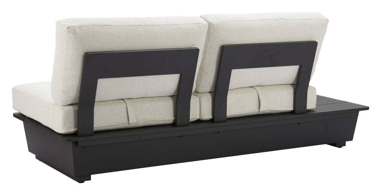 ZUO Tien LHF Loveseat Beige