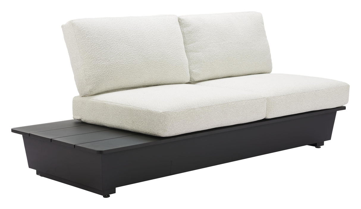 ZUO Tien LHF Loveseat Beige