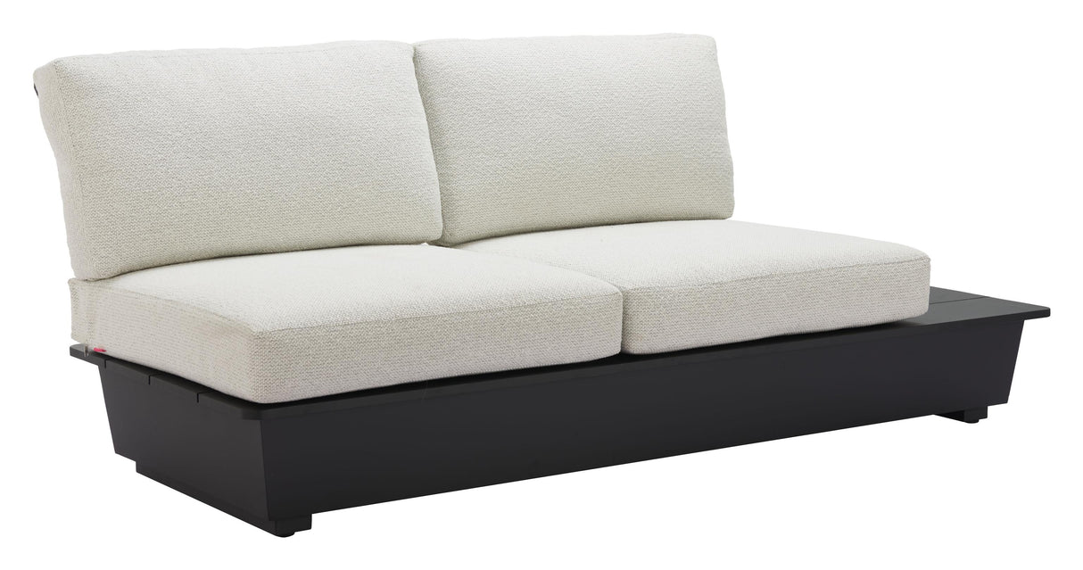 ZUO Tien RHF Loveseat Beige