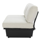 ZUO Tien RHF Loveseat Beige