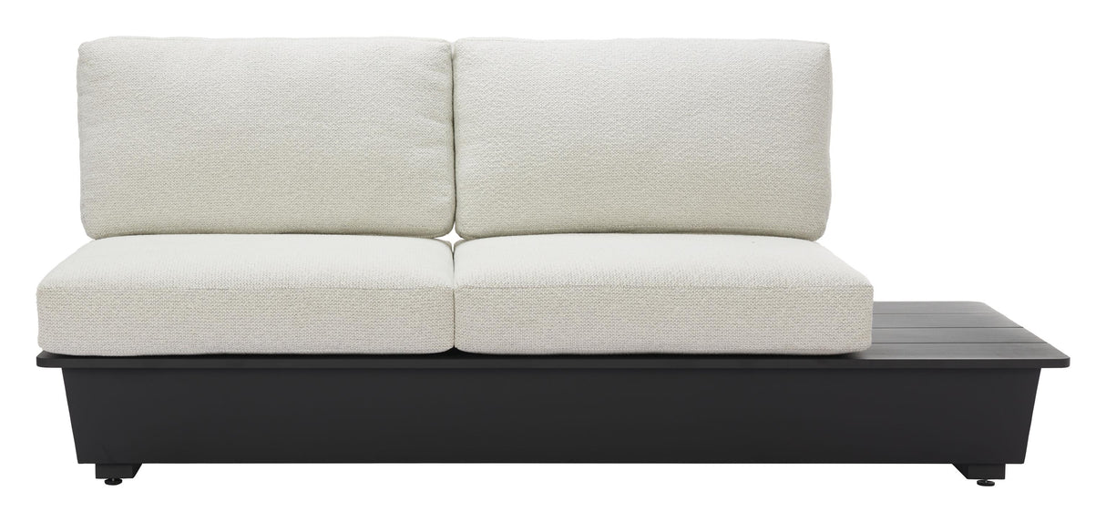 ZUO Tien RHF Loveseat Beige
