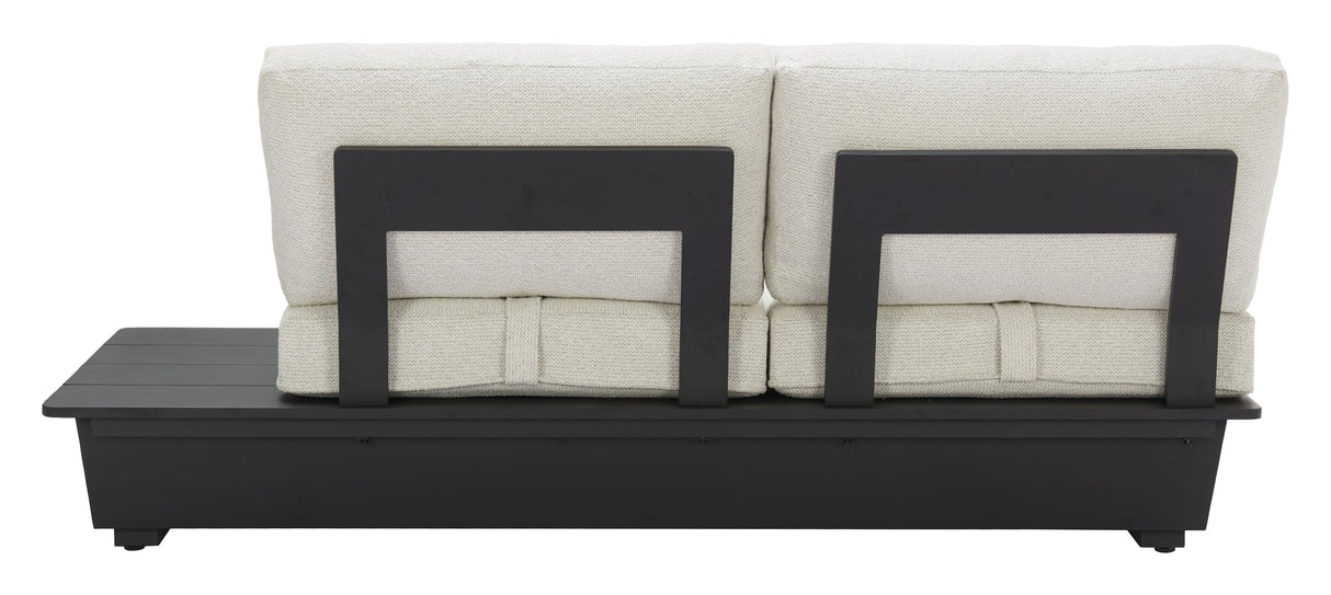 ZUO Tien RHF Loveseat Beige