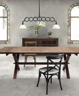 ZUO Jade Ceiling Lamp Antique Black