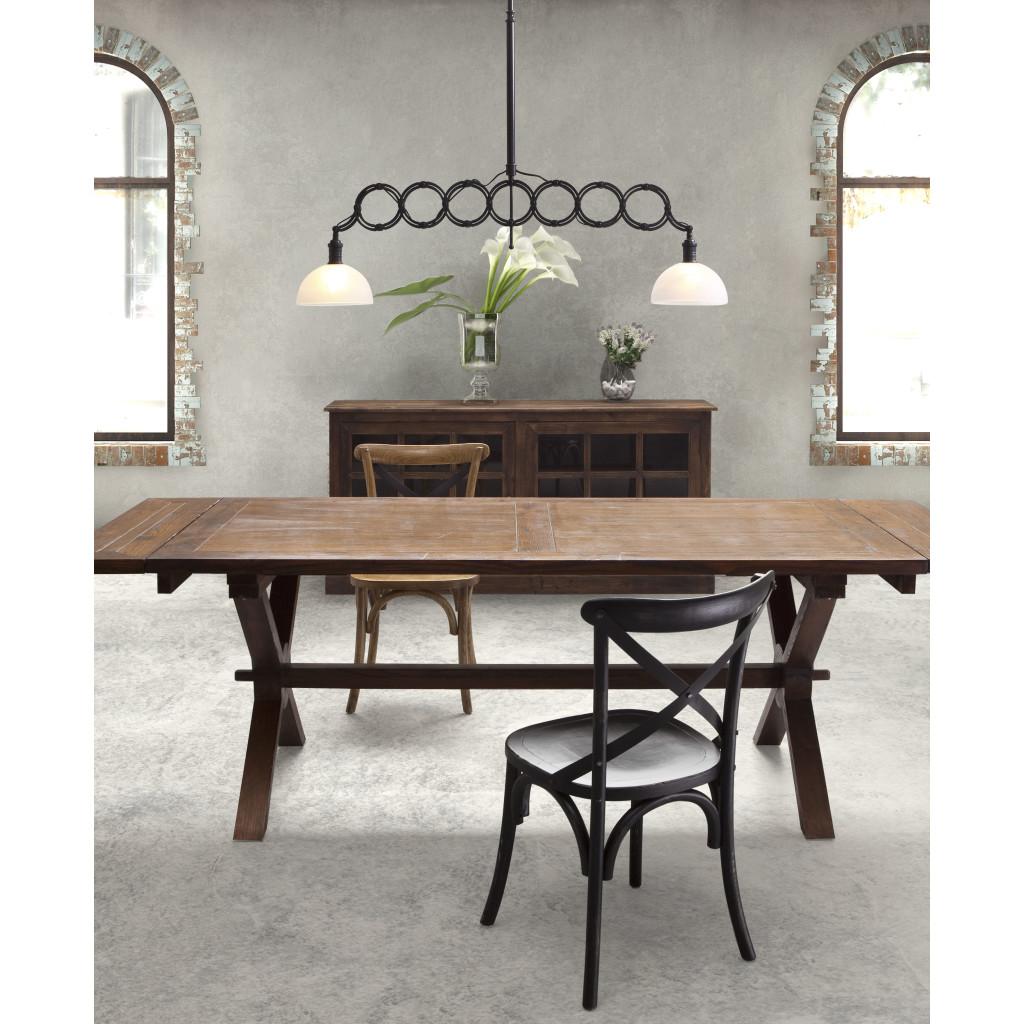 ZUO Jade Ceiling Lamp Antique Black