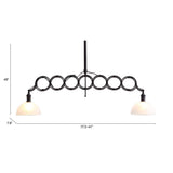 ZUO Jade Ceiling Lamp Antique Black