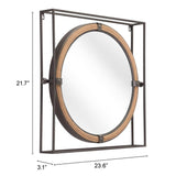 ZUO Capell Mirror Antique Gray