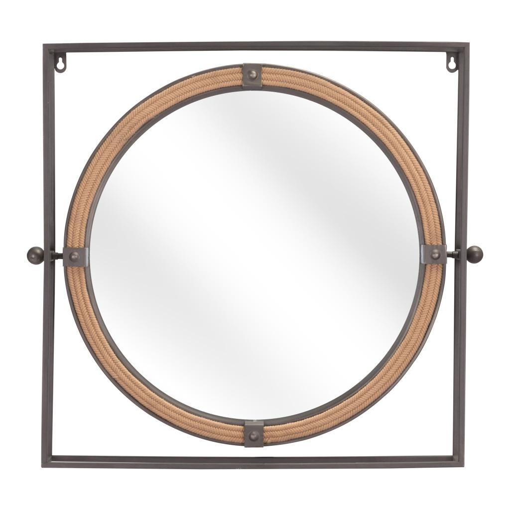 ZUO Capell Mirror Antique Gray