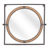 ZUO Capell Mirror Antique Gray