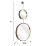 ZUO Mott Mirror Bronze