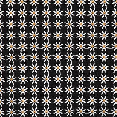 Pindler DAISY BLACK Fabric