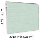 DecoratorsBest Horizontal Stria Texture Aqua Green Wallpaper
