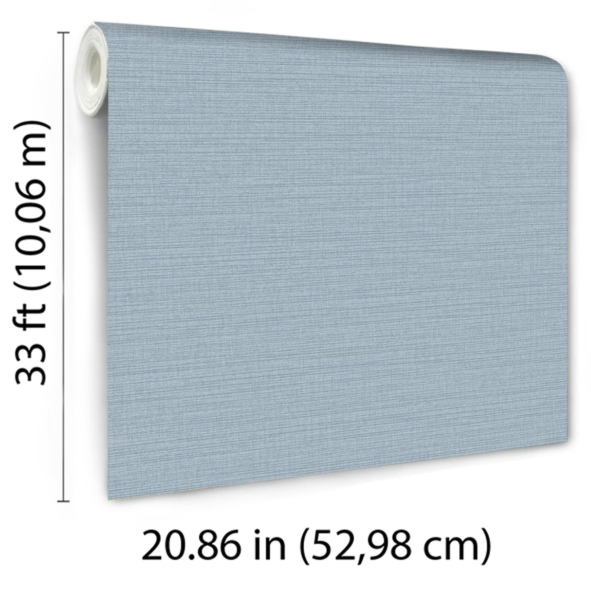 DecoratorsBest Horizontal Stria Texture Blue Wallpaper