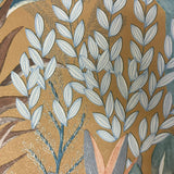 Veer Decor Serene Meadow Burnt Orange Ground Wallpaper