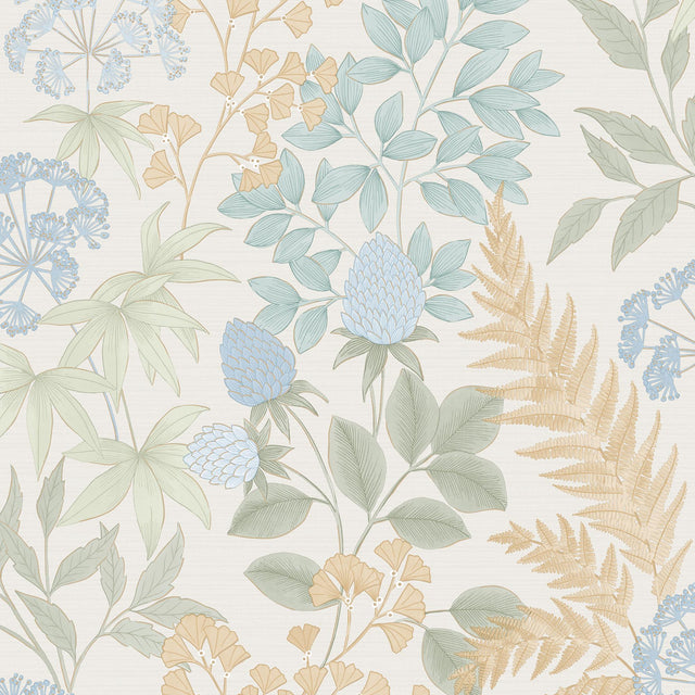 DecoratorsBest Gilded Bloom Cream Ground Wallpaper