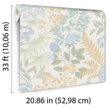 DecoratorsBest Gilded Bloom Cream Ground Wallpaper