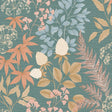 DecoratorsBest Gilded Bloom Green Ground Wallpaper