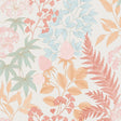 DecoratorsBest Gilded Bloom Red on White Ground Wallpaper