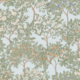 DecoratorsBest Arbor Serenade Blue Wallpaper