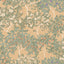 DecoratorsBest Arbor Serenade Green on Orange Wallpaper
